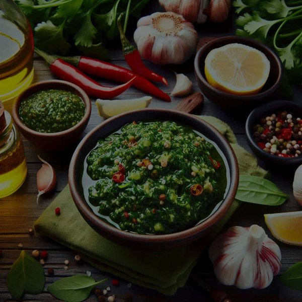 Quelle est la meilleure façon de préparer une sauce chimichurri fraîche pour viandes grillées ?