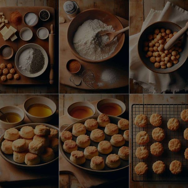 Comment préparer des biscuits apéritifs croustillants sans beurre ni huile?