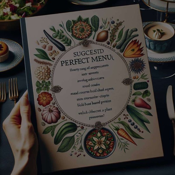 Quels sont les critères pour élaborer un menu parfait pour un restaurant végétalien gastronomique?